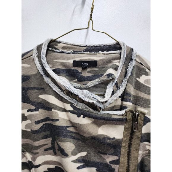 Fate Camouflage Jacket - Green and Brown - Picture 3 of 8